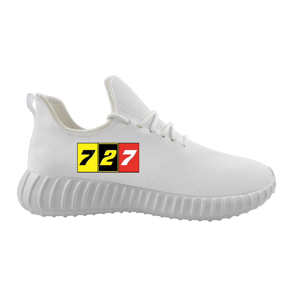 Flat Colourful 727 Designed Sport Sneakers & Shoes (MEN)