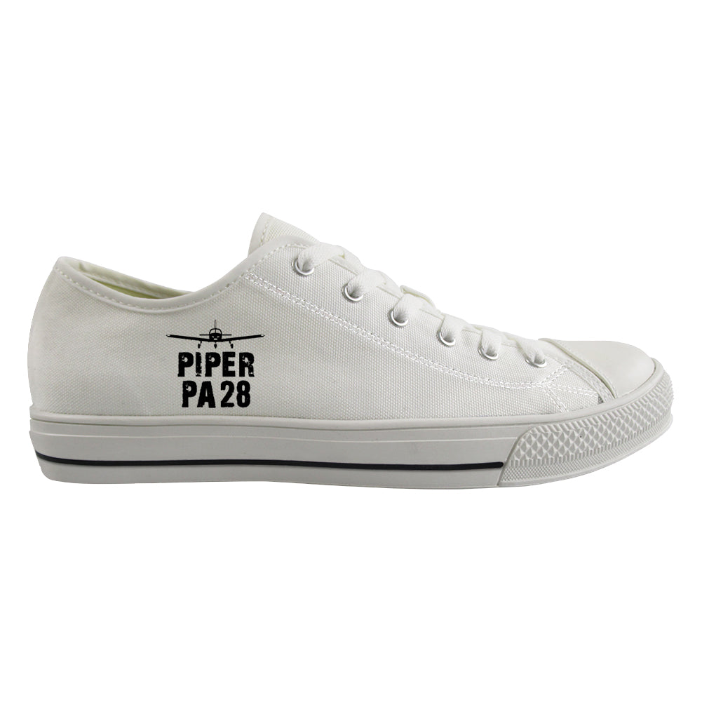 Piper PA28 & Plane Designed Canvas Shoes (Women)