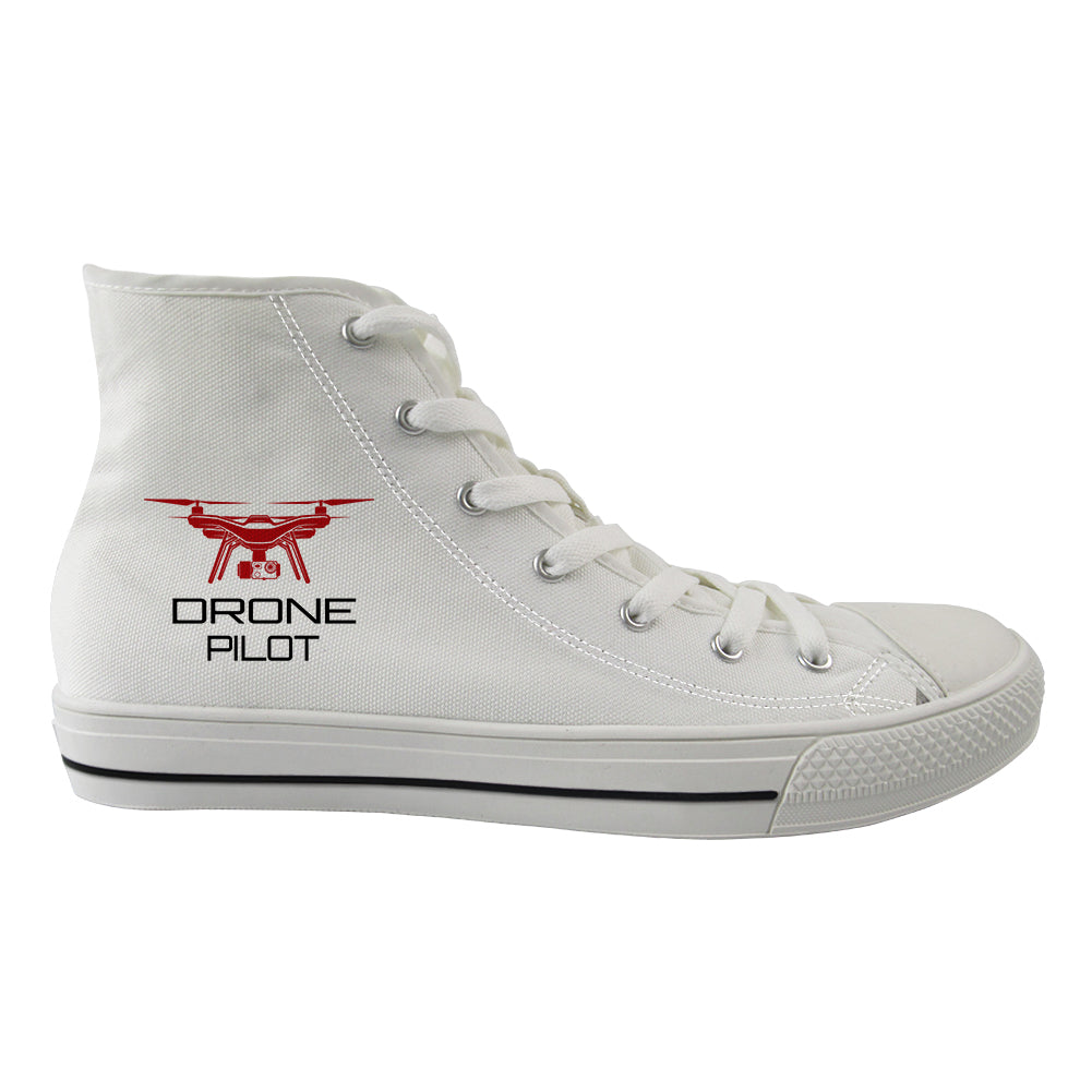 Drone Pilot Designed Long Canvas Shoes (Men)