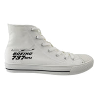 Thumbnail for The Boeing 737Max Designed Long Canvas Shoes (Men)