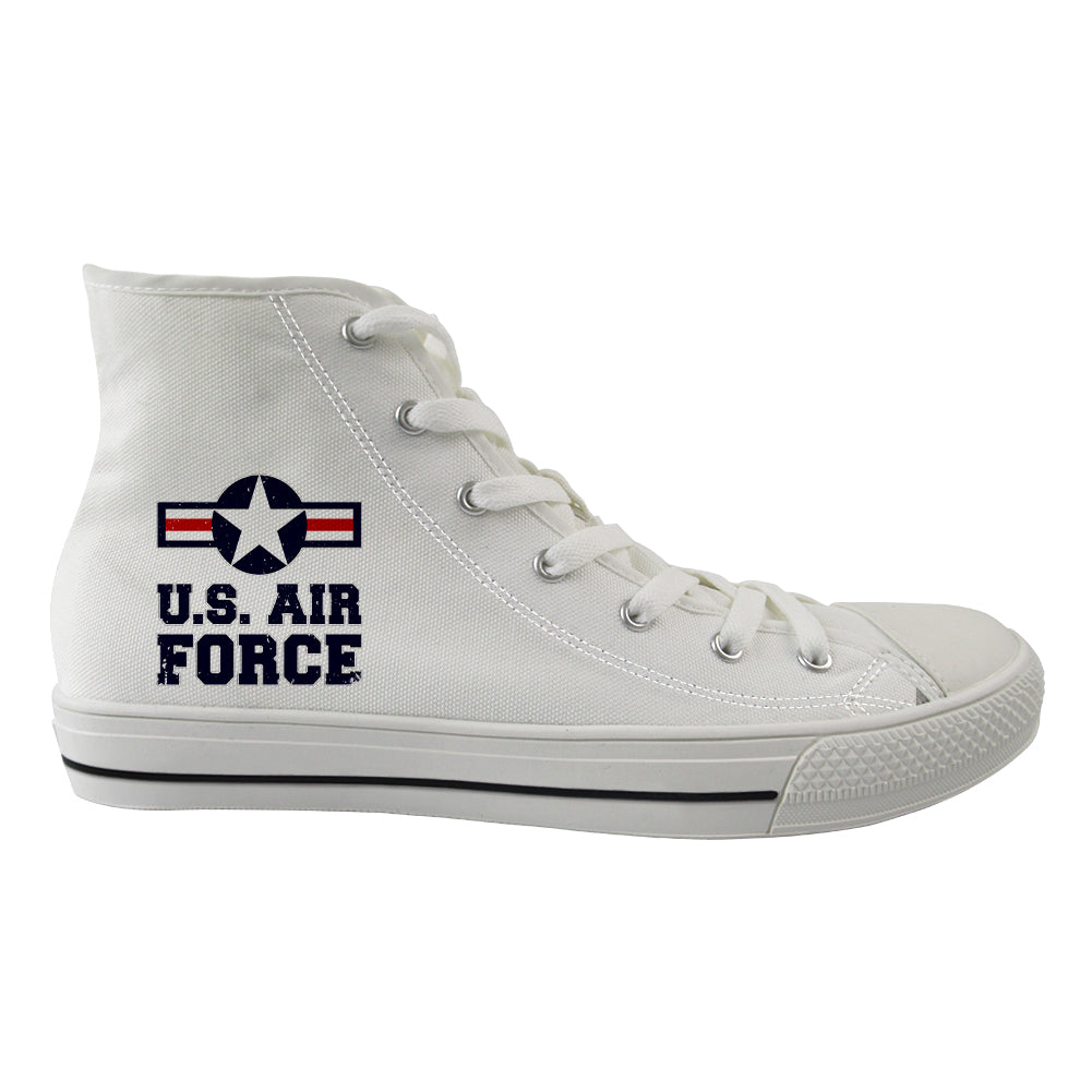 US Air Force Designed Long Canvas Shoes (Men)