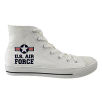 Thumbnail for US Air Force Designed Long Canvas Shoes (Men)