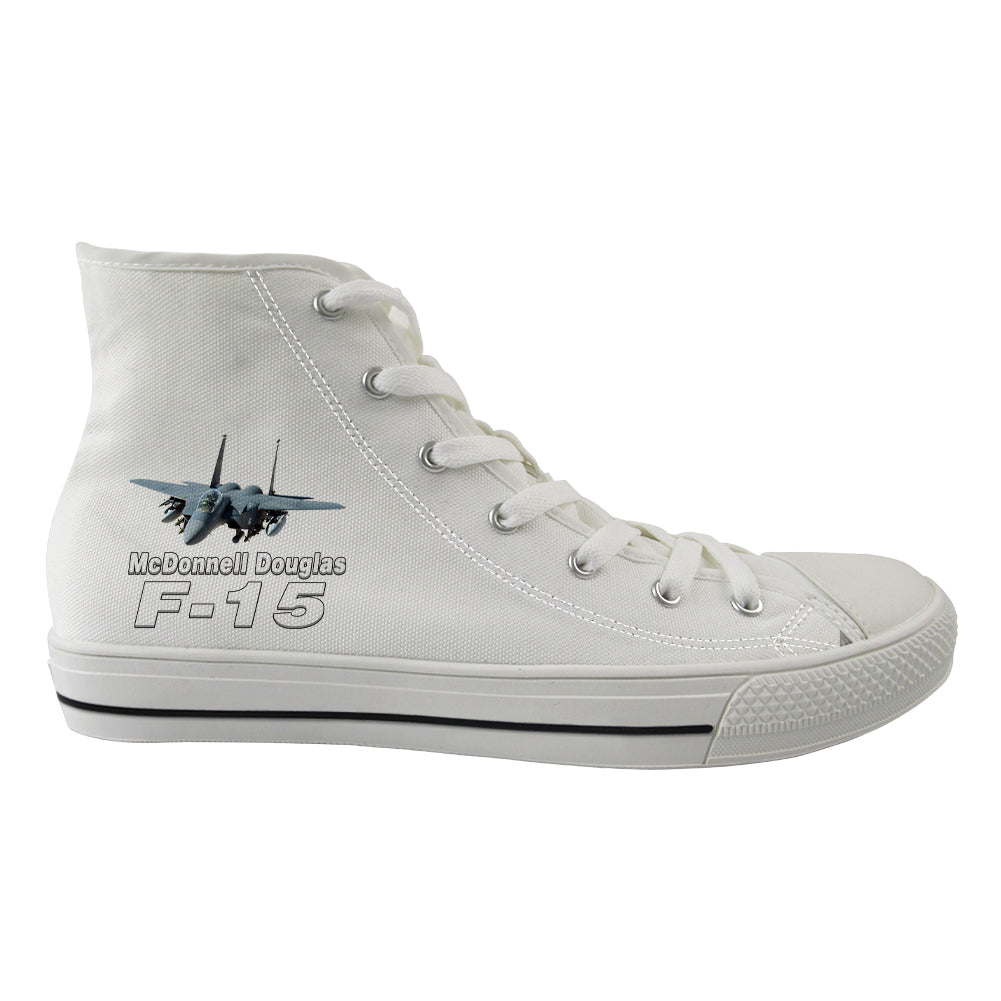 The McDonnell Douglas F15 Designed Long Canvas Shoes (Men)