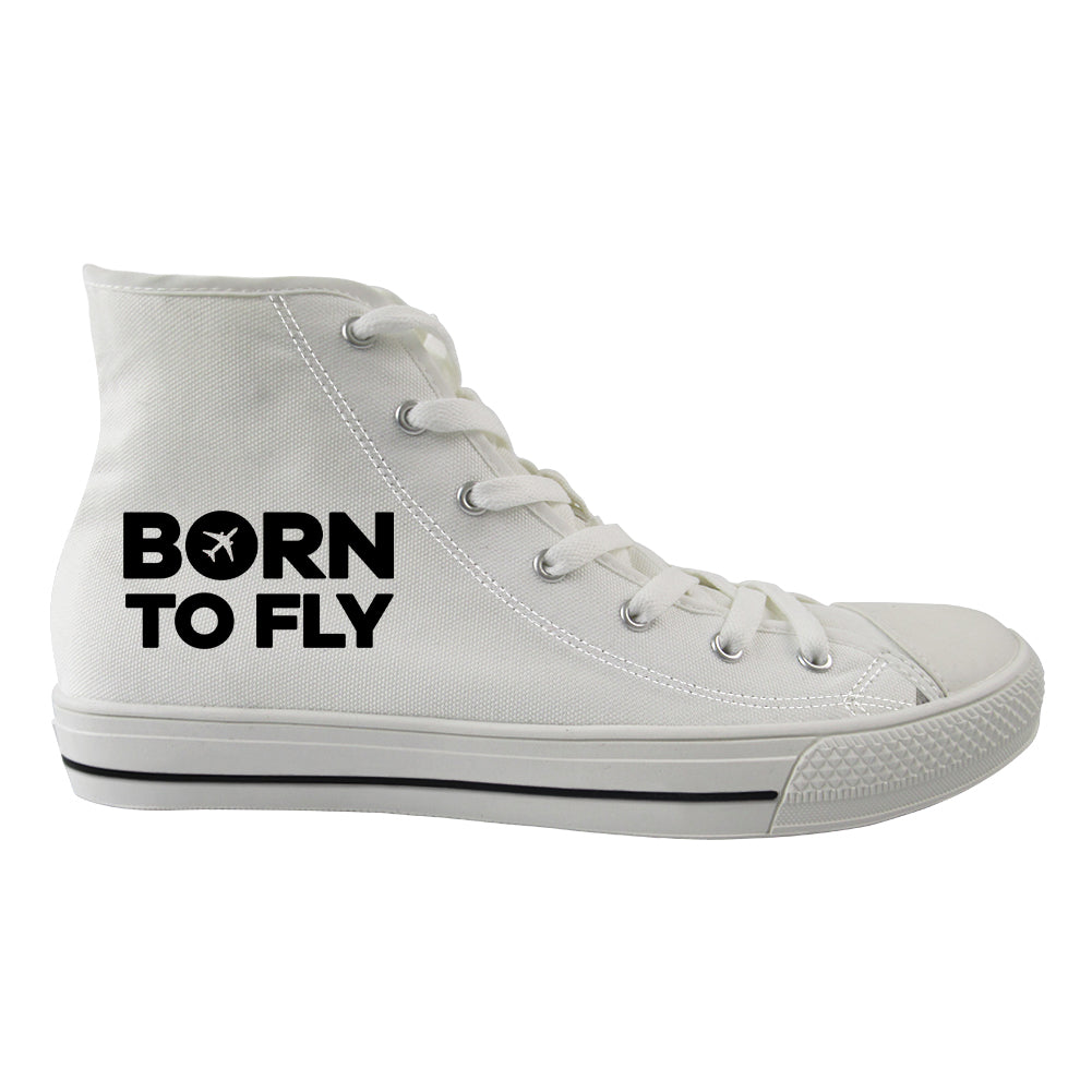 Born To Fly Special Designed Long Canvas Shoes (Men)