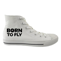 Thumbnail for Born To Fly Special Designed Long Canvas Shoes (Men)