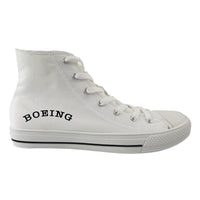 Thumbnail for Special BOEING Text Designed Long Canvas Shoes (Women)