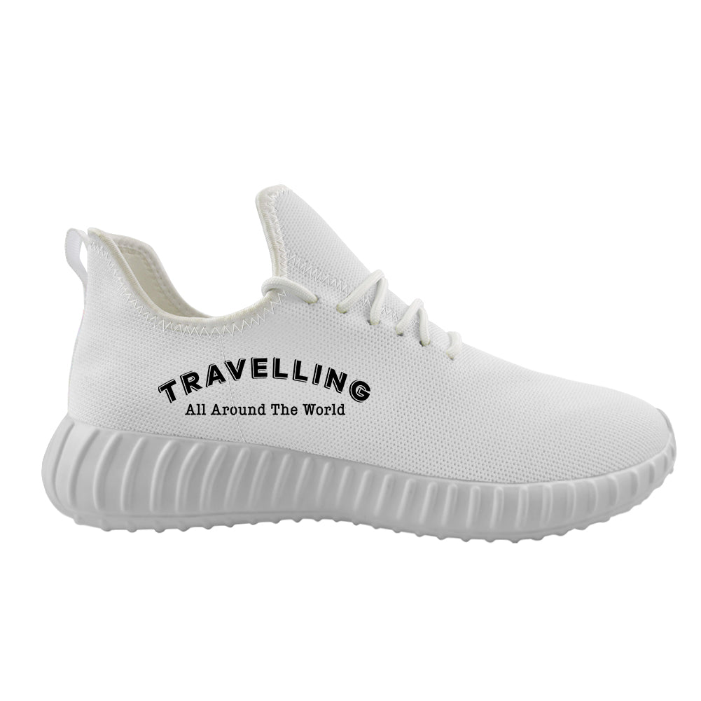 Travelling All Around The World Designed Sport Sneakers & Shoes (WOMEN)
