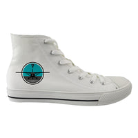 Thumbnail for Cessna & Gyro Designed Long Canvas Shoes (Men)