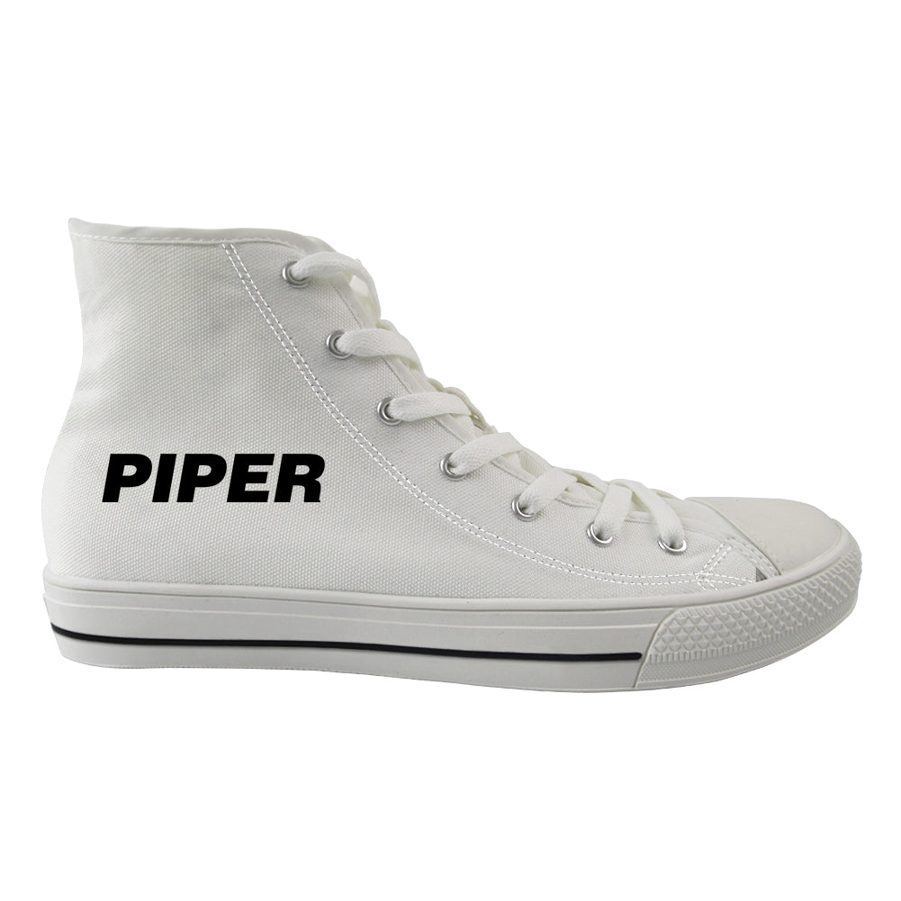 Piper & Text Designed Long Canvas Shoes (Women)