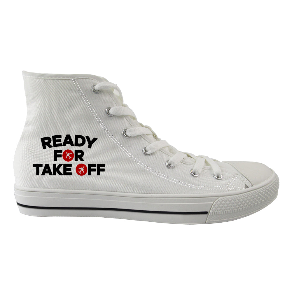 Ready For Takeoff Designed Long Canvas Shoes (Men)