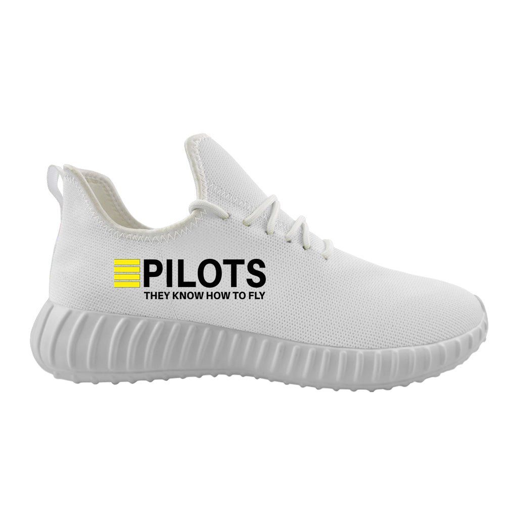 Pilots They Know How To Fly Designed Sport Sneakers & Shoes (WOMEN)