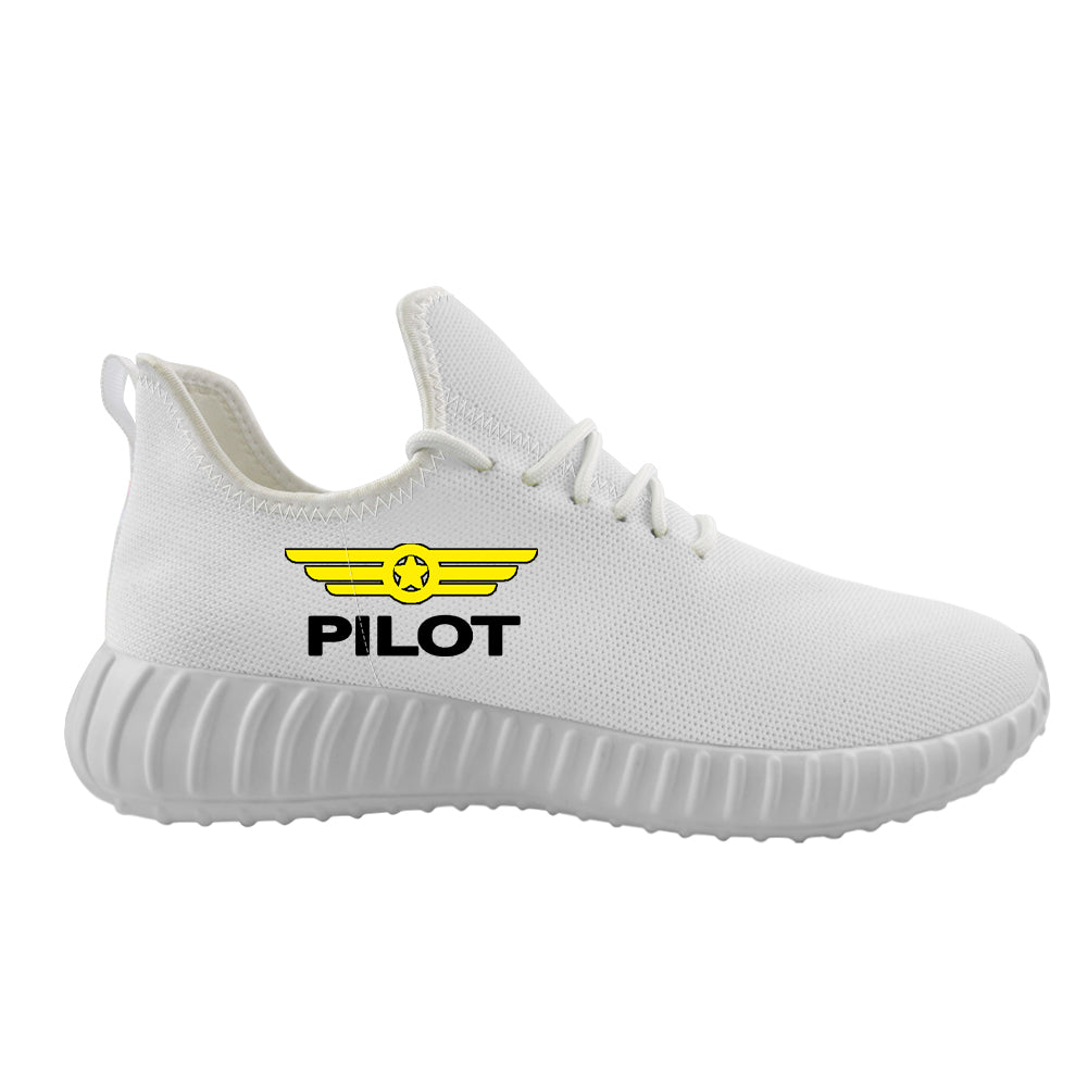 Pilot & Badge Designed Sport Sneakers & Shoes (MEN)