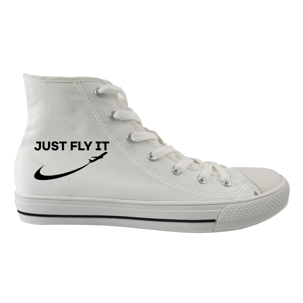 Just Fly It 2 Designed Long Canvas Shoes (Men)