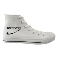 Thumbnail for Just Fly It 2 Designed Long Canvas Shoes (Men)