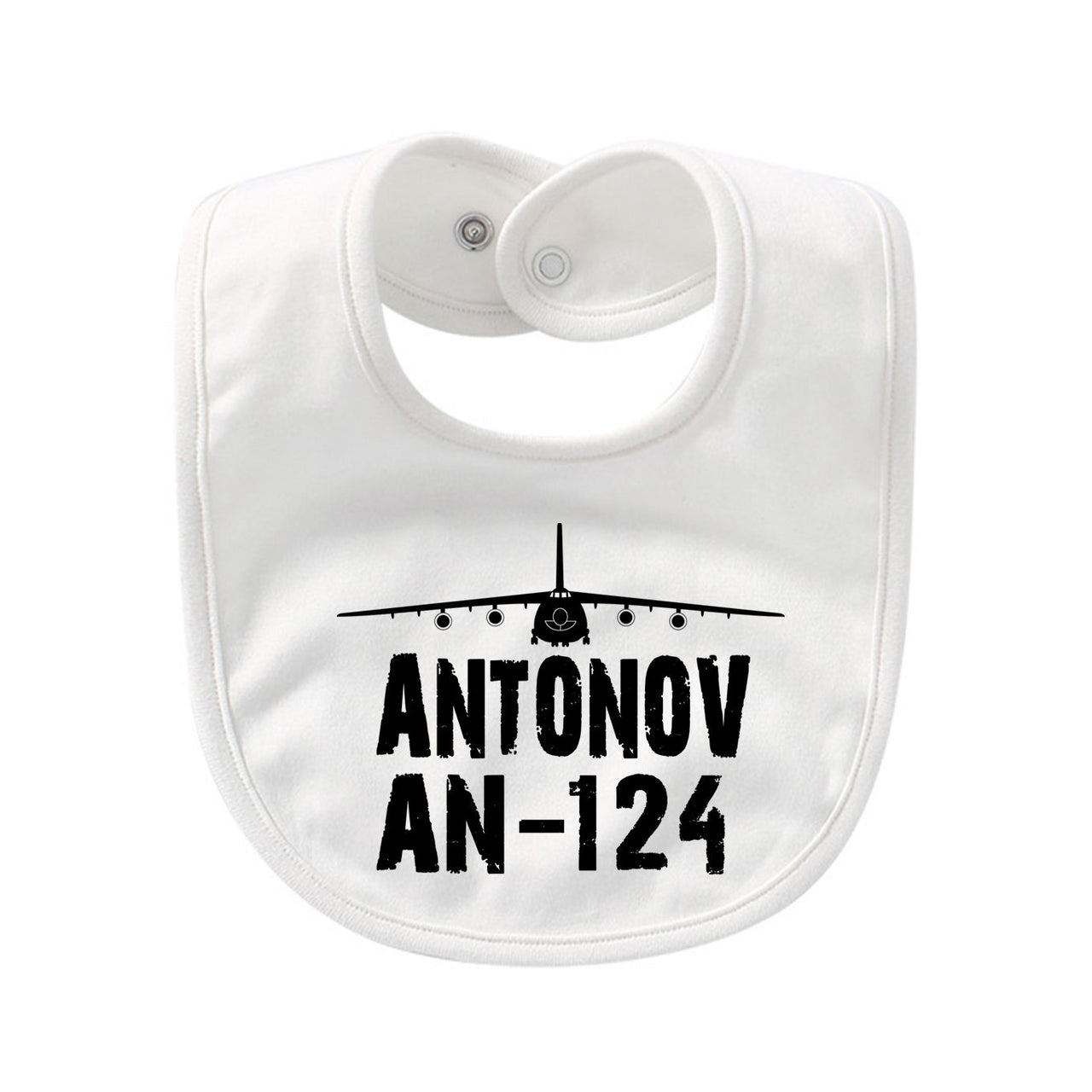 Antonov AN-124 & Plane Designed Baby Saliva & Feeding Towels