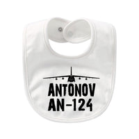 Thumbnail for Antonov AN-124 & Plane Designed Baby Saliva & Feeding Towels