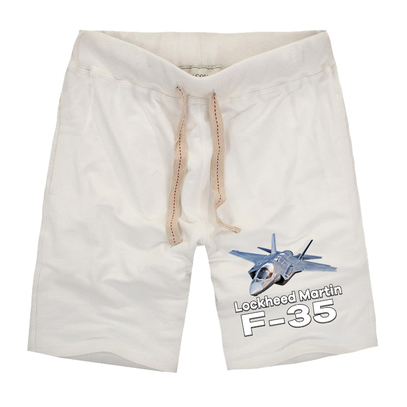 The Lockheed Martin F35 Designed Cotton Shorts