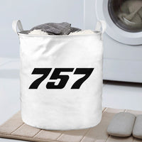 Thumbnail for 757 Flat Text Designed Laundry Baskets