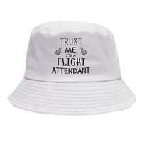 Thumbnail for Trust Me I'm a Flight Attendant Designed Summer & Stylish Hats