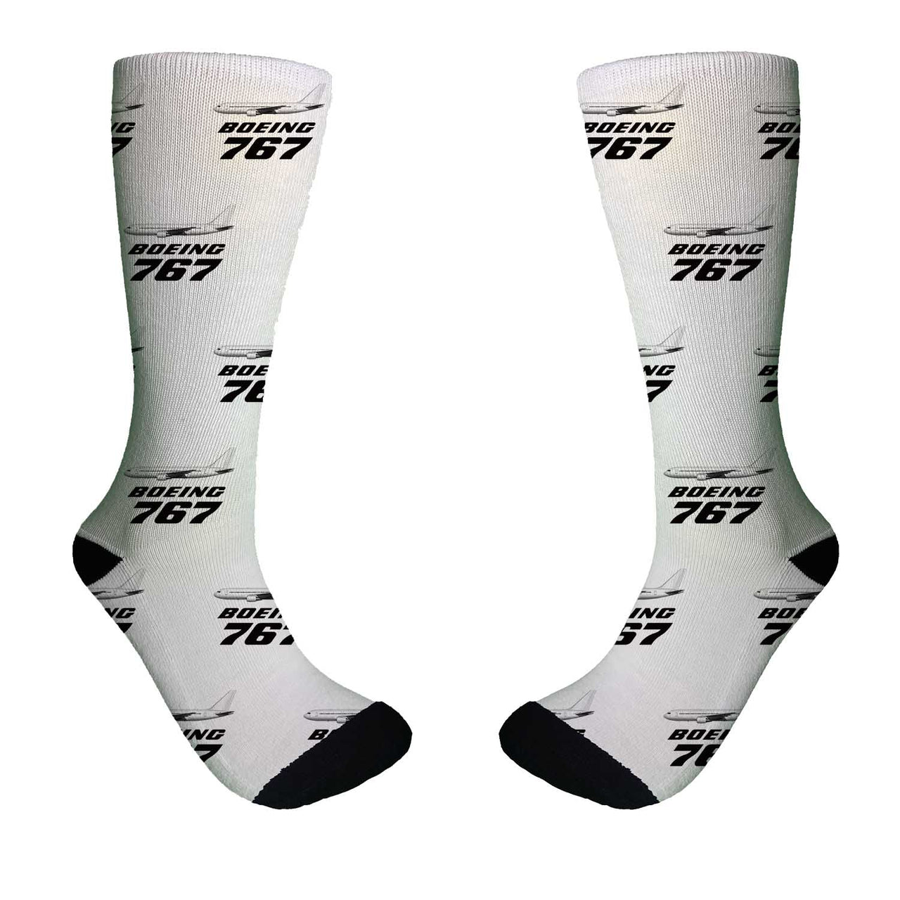 The Boeing 767 Designed Socks