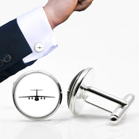 Thumbnail for Ilyushin IL-76 Silhouette Designed Cuff Links