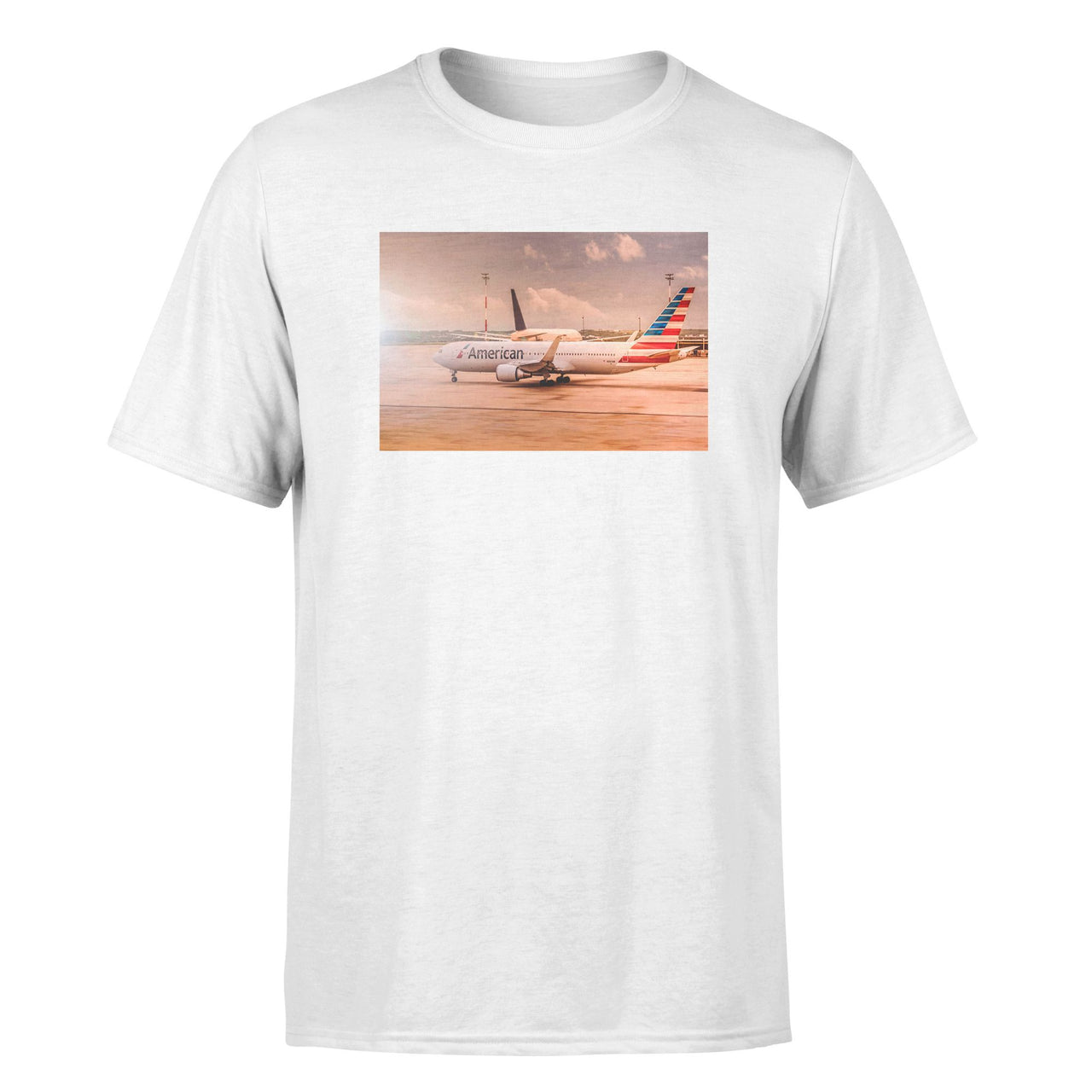 American Airlines Boeing 767 Designed T-Shirts