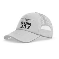 Thumbnail for Cessna 337 & Plane Designed Trucker Caps & Hats