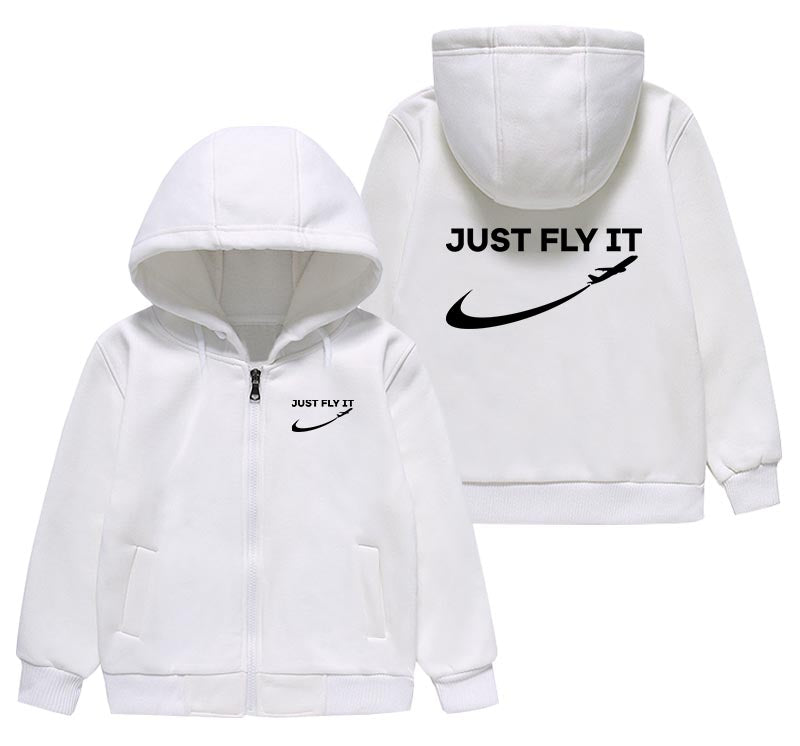 Just Fly It 2 Designed "CHILDREN" Zipped Hoodies