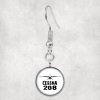 Thumbnail for Cessna 208 & Plane Designed Earrings