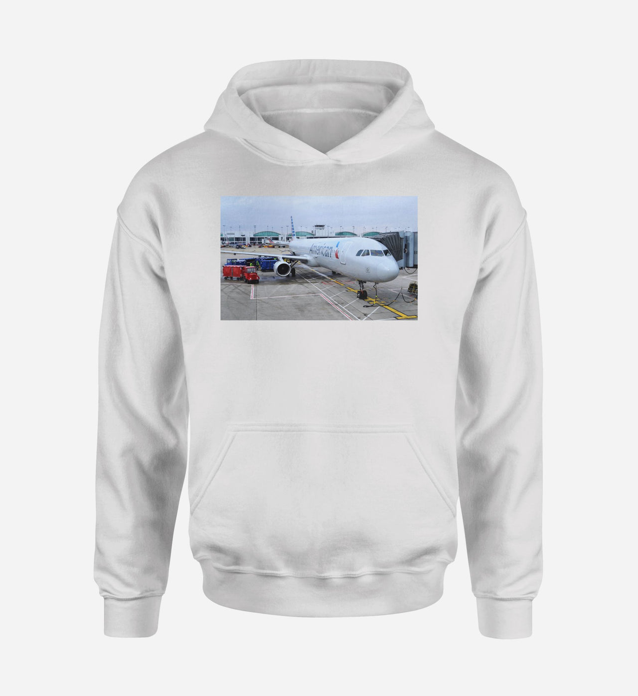 American Airlines A321 Designed Hoodies