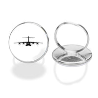 Thumbnail for Airbus A400M Silhouette Designed Rings