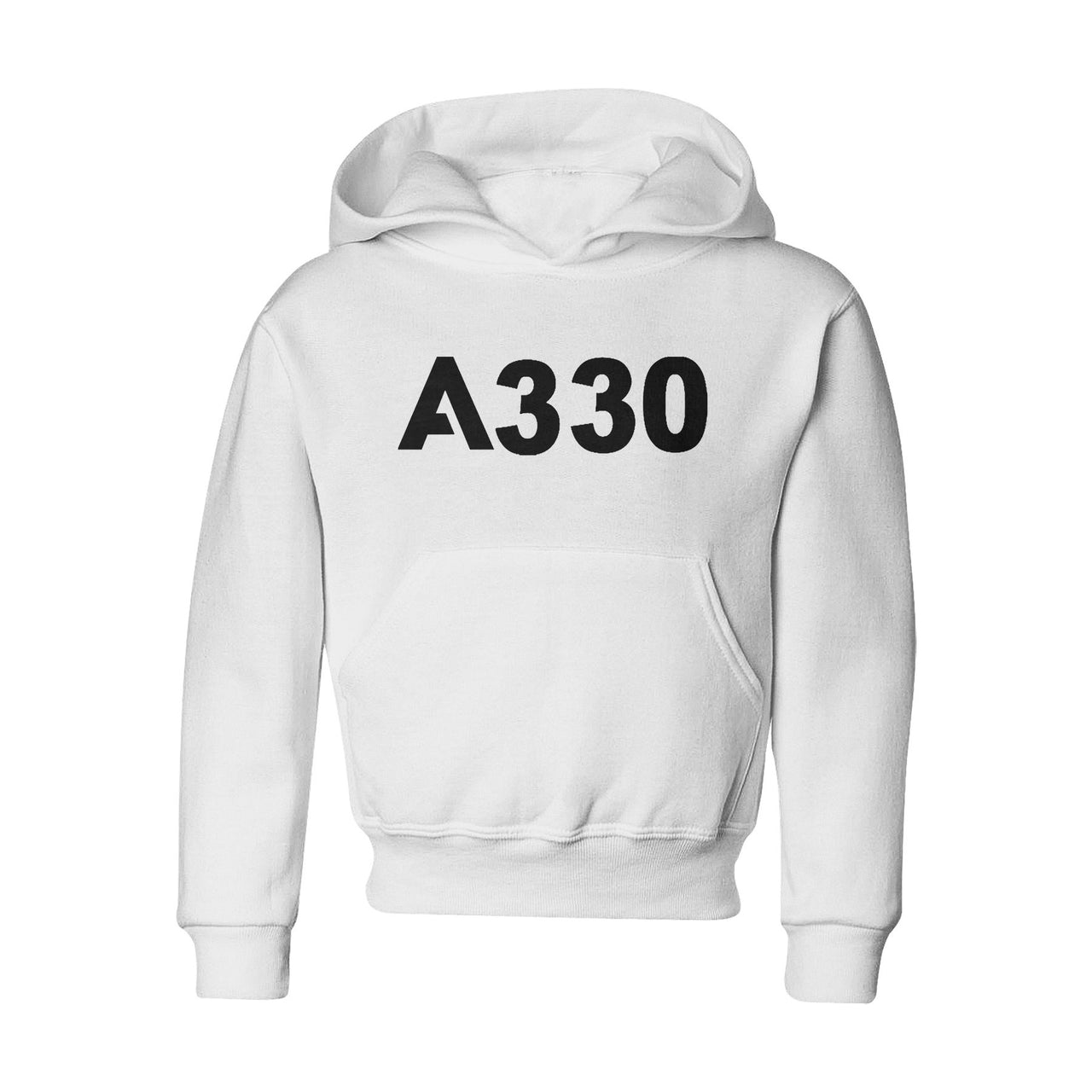 A330 Flat Text Designed "CHILDREN" Hoodies