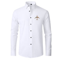 Thumbnail for Colourful Airplane Designed Long Sleeve Shirts