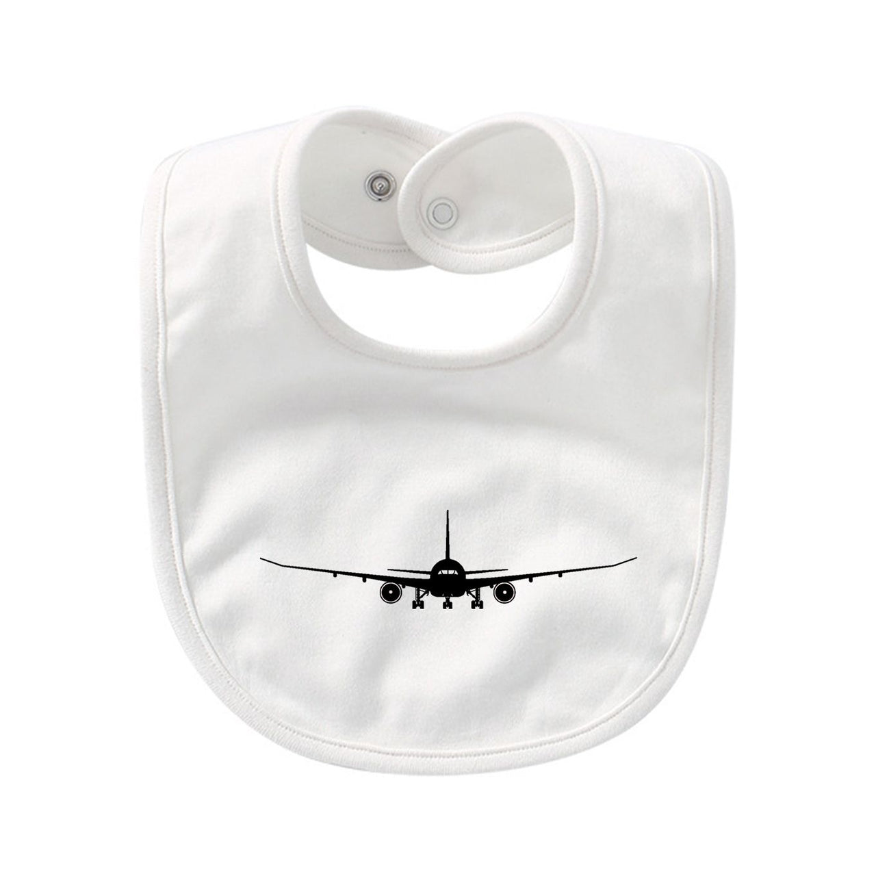 Boeing 787 Silhouette Designed Baby Saliva & Feeding Towels