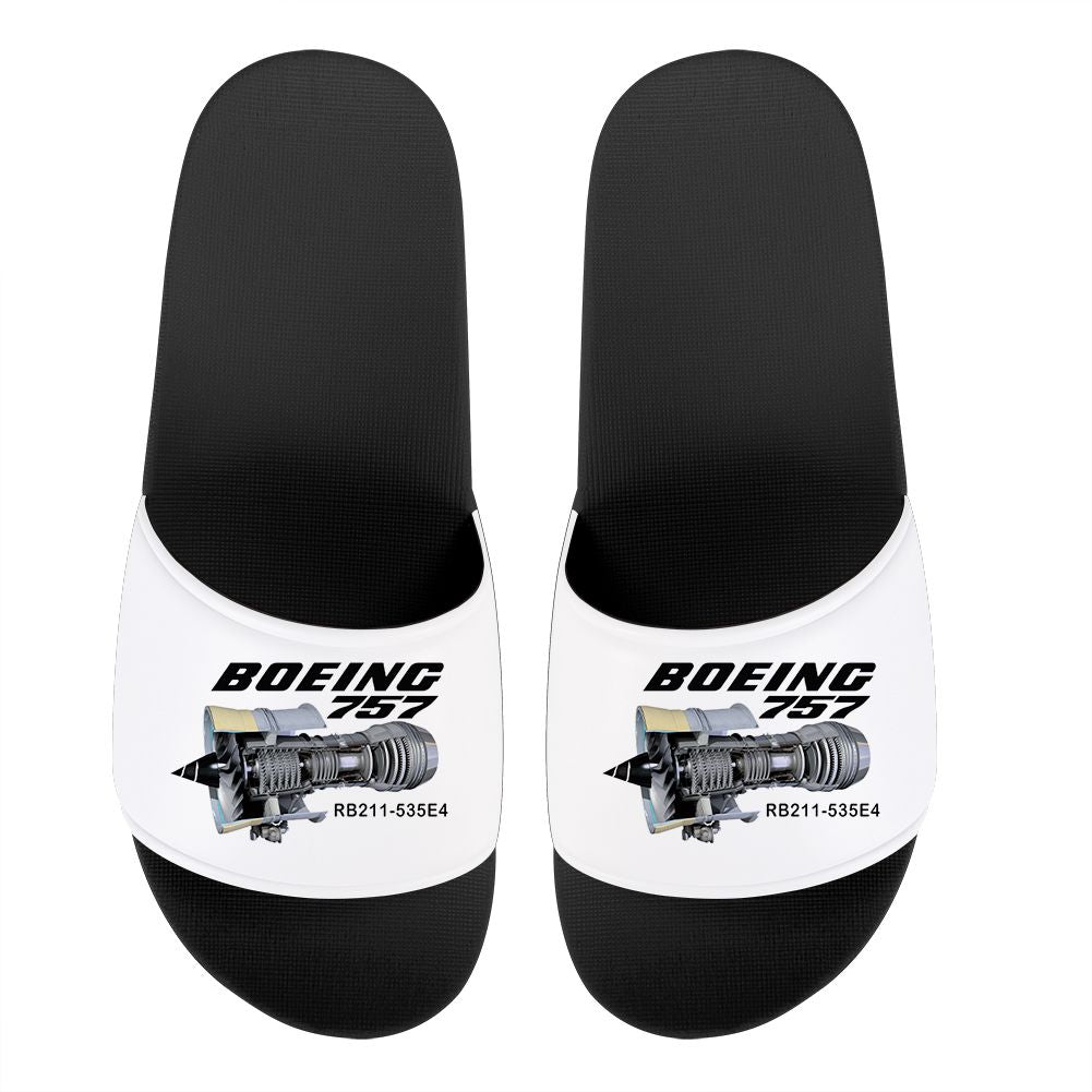 Boeing 757 & Rolls Royce Engine (RB211) Designed Sport Slippers