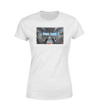 Thumbnail for Embraer E190 Cockpit Designed Women T-Shirts