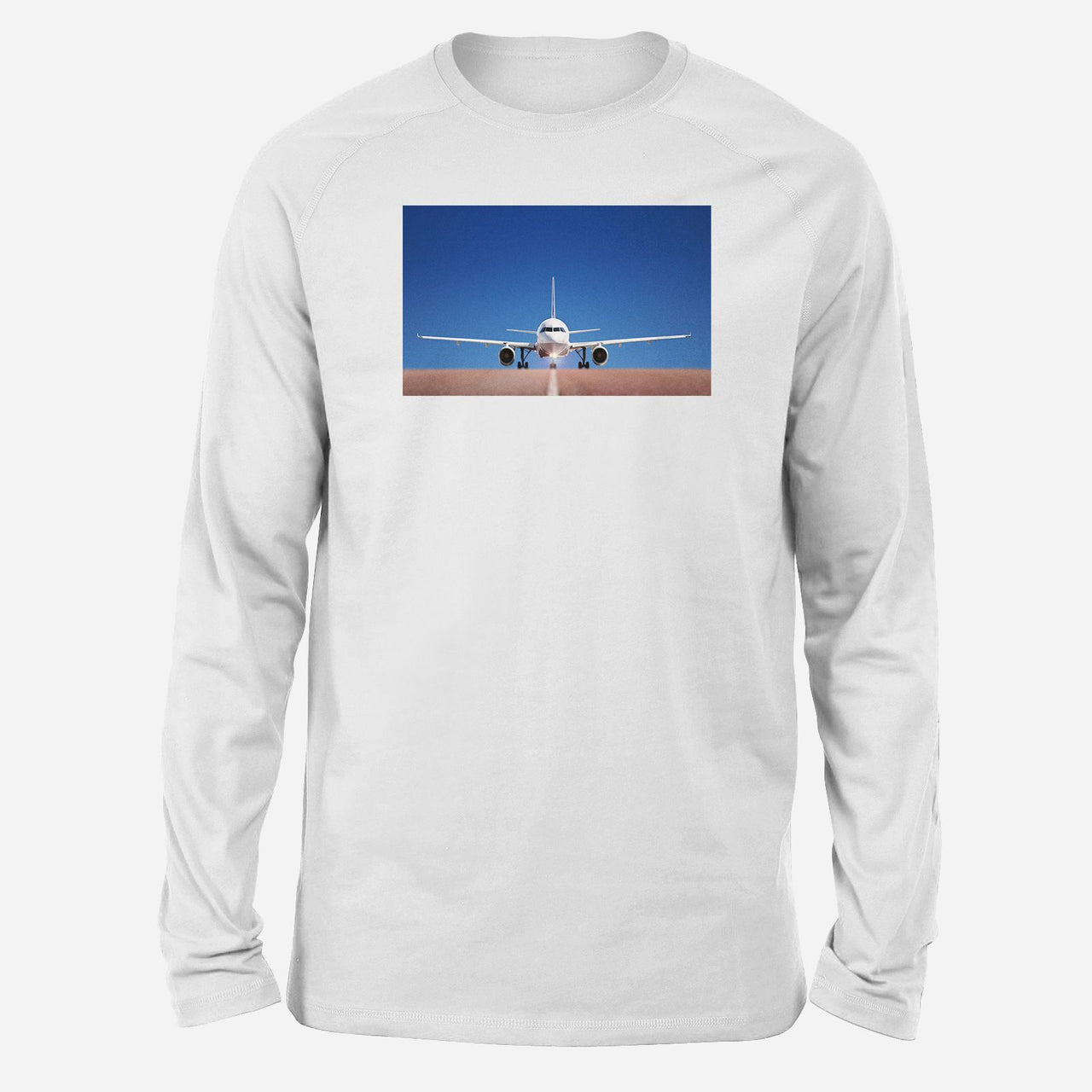 Face to Face with Airbus A320 Designed Long-Sleeve T-Shirts