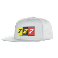 Thumbnail for Flat Colourful 727 Designed Snapback Caps & Hats