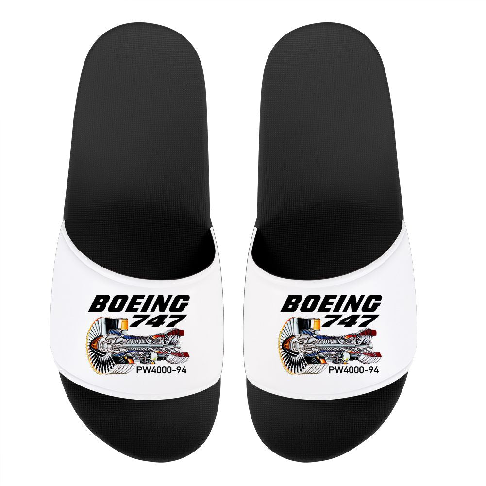 Boeing 747 & PW4000-94 Engine Designed Sport Slippers