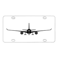 Thumbnail for Airbus A350 Silhouette Designed Metal (License) Plates