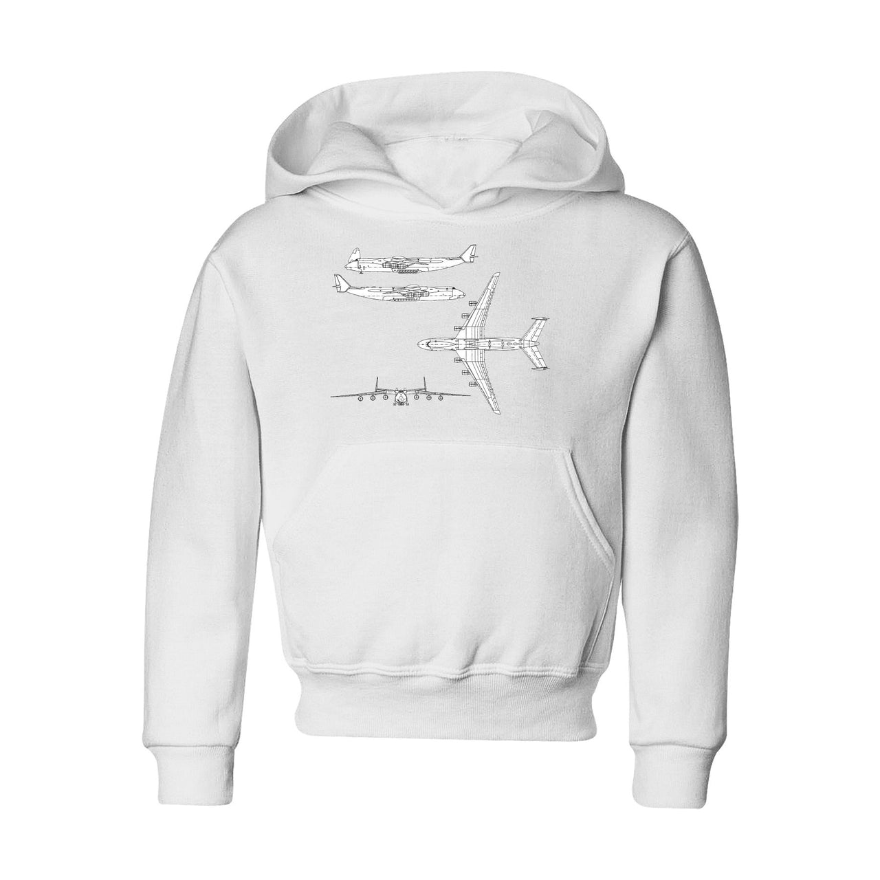 Antonov AN-225 (14) Designed "CHILDREN" Hoodies