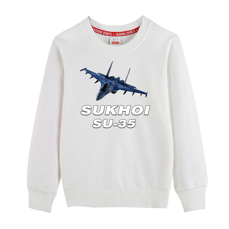 The Sukhoi SU-35 Designed "CHILDREN" Sweatshirts