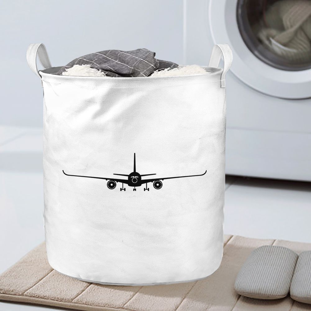 Airbus A350 Silhouette Designed Laundry Baskets