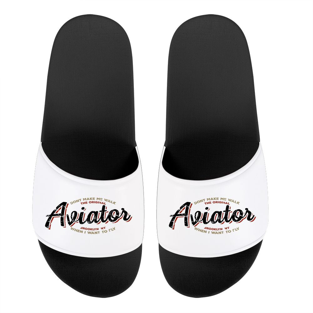 Aviator - Dont Make Me Walk Designed Sport Slippers