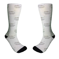 Thumbnail for The Bombardier Learjet 75 Designed Socks