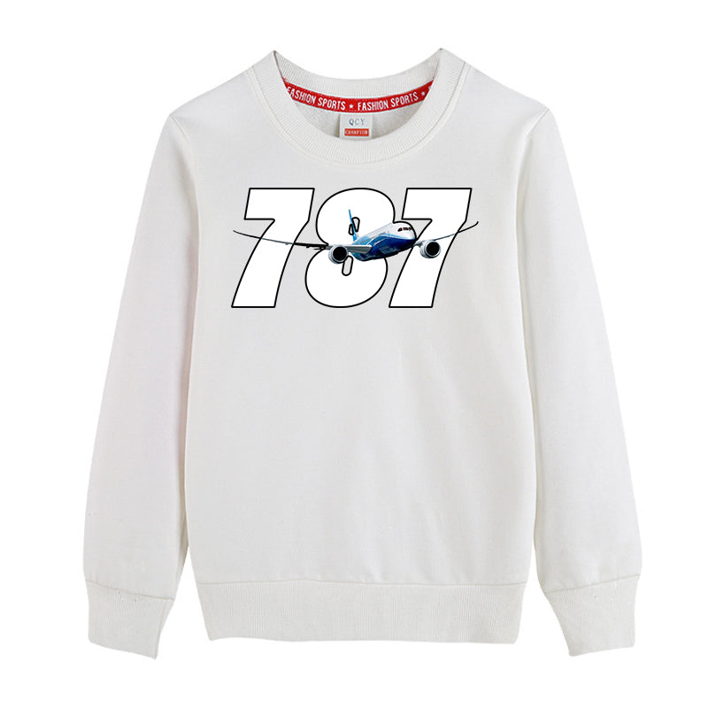 Super Boeing 787 Designed "CHILDREN" Sweatshirts