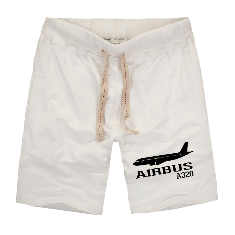 Airbus A320 Printed Designed Cotton Shorts