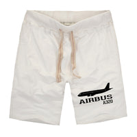 Thumbnail for Airbus A320 Printed Designed Cotton Shorts