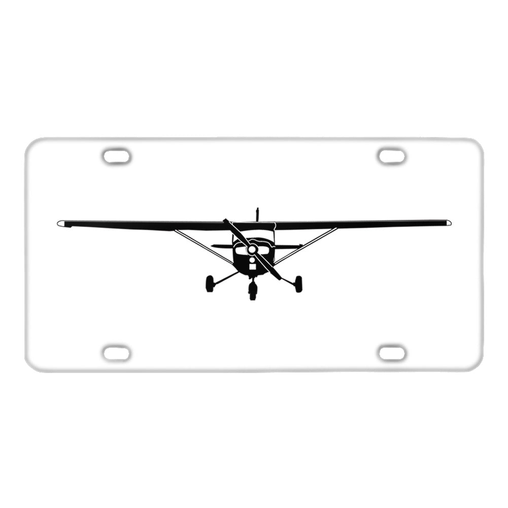 Cessna 172 Silhouette Designed Metal (License) Plates