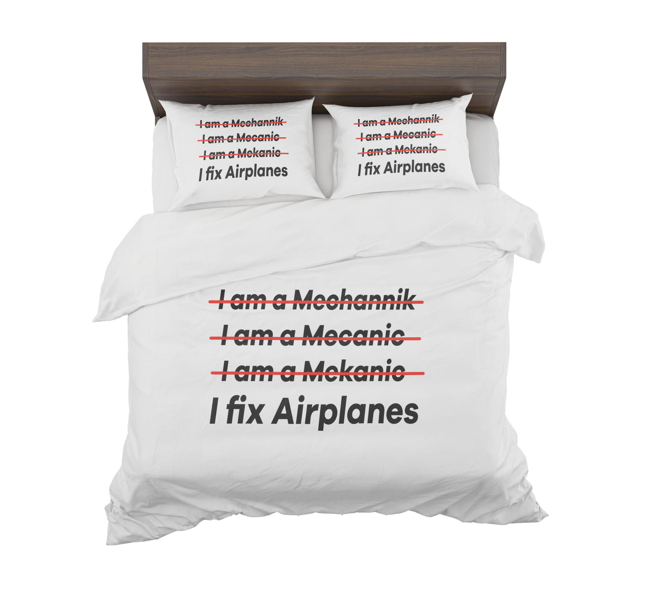 I Fix Airplanes Designed Bedding Sets